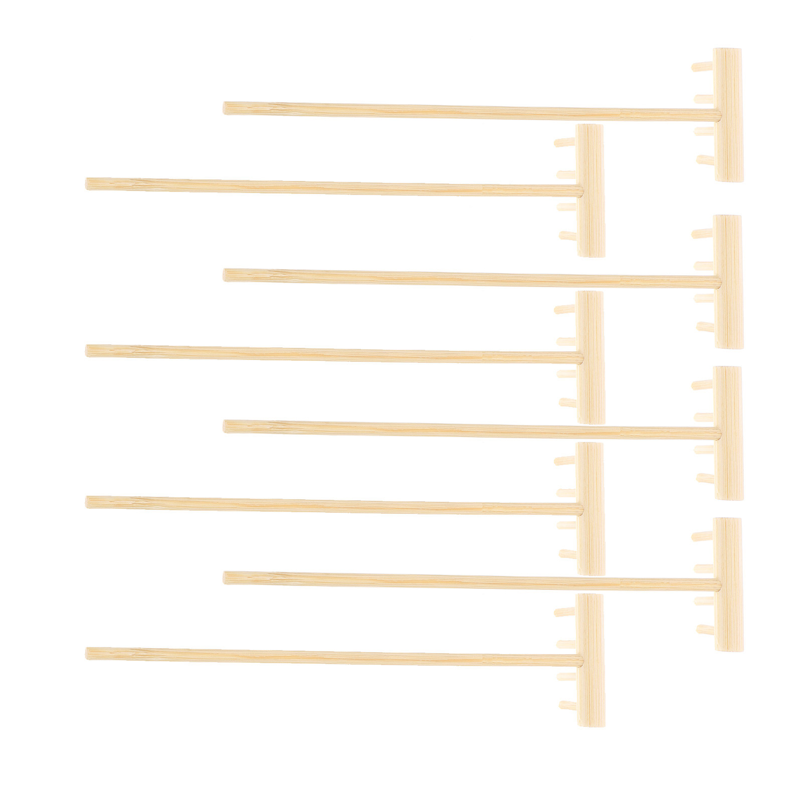 Zen Gardening Tools - 8Pcs Mini Zen Garden Bamboo Rakes