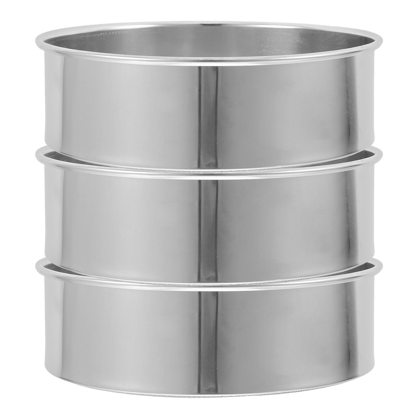 Garden Sieve Soil - 3Pcs Stainless Steel Fine Mesh Sieve