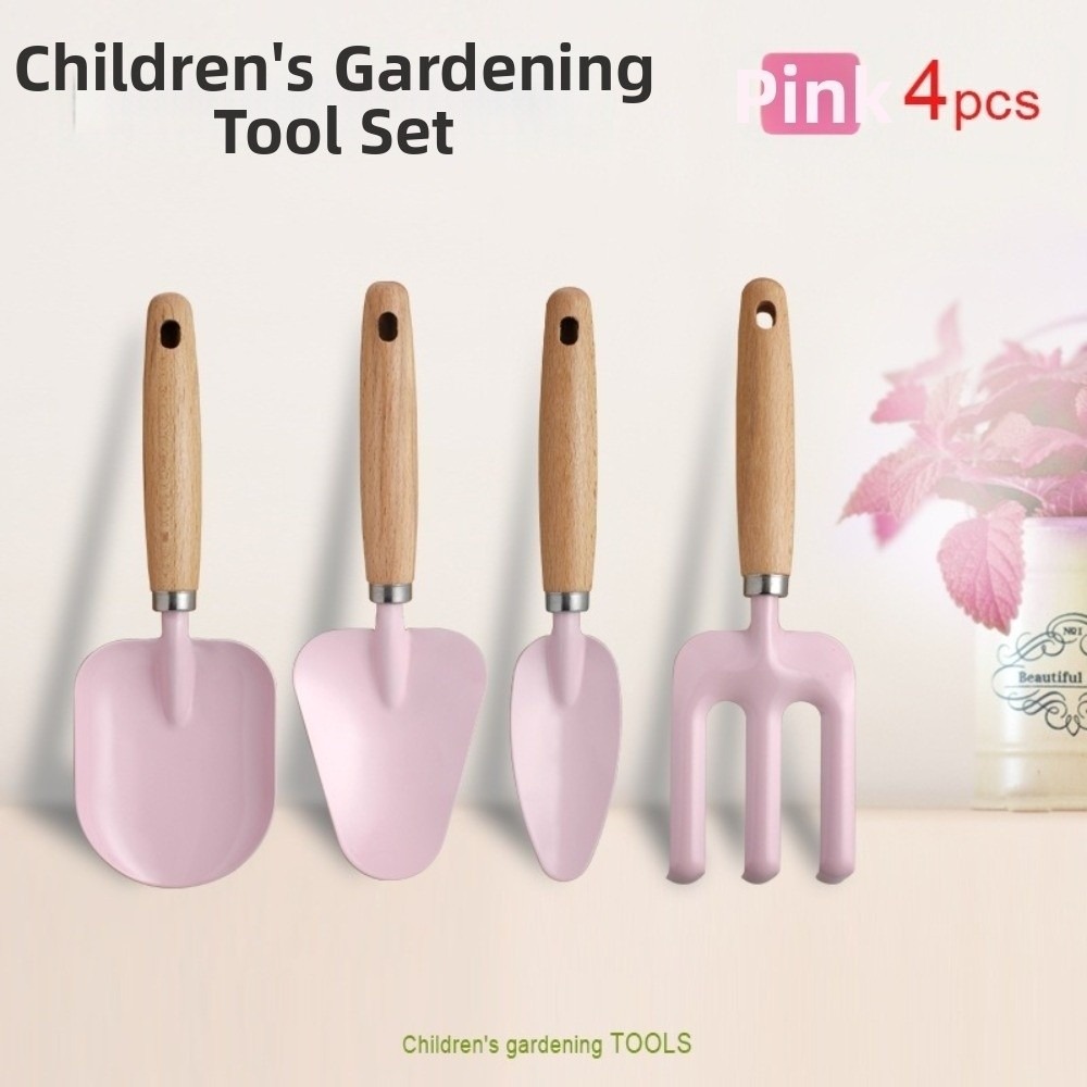 Gardening Tools Kit For Kids - Colorful Kids Garden Tool Set Educational