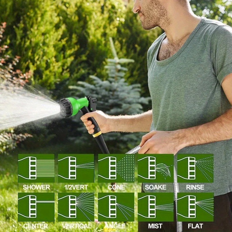 8 Mode High Pressure Garden Wa - Gardening Tools Youtube recension och pris