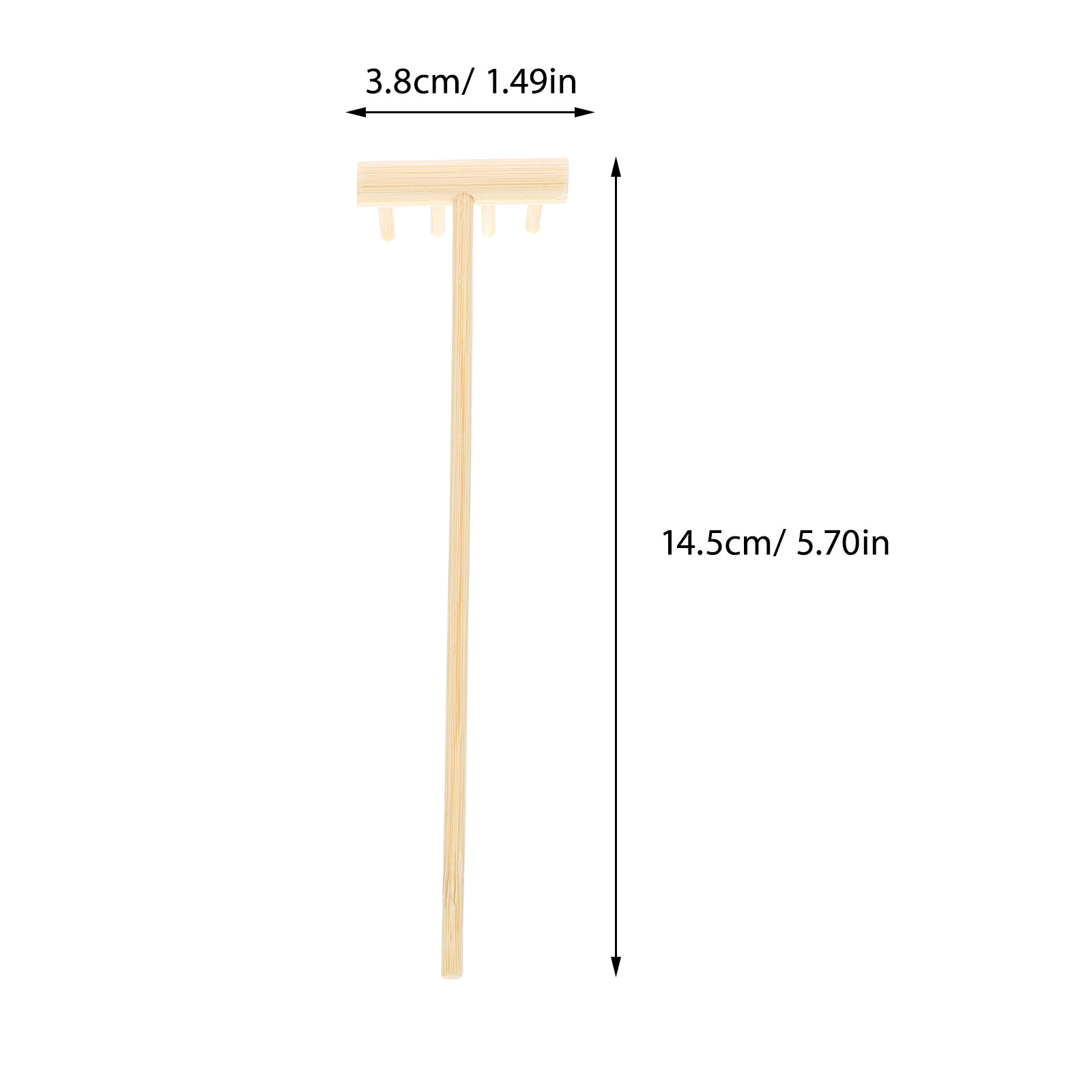 8Pcs Mini Zen Garden Bamboo Ra - Zen Gardening Tools recension och pris