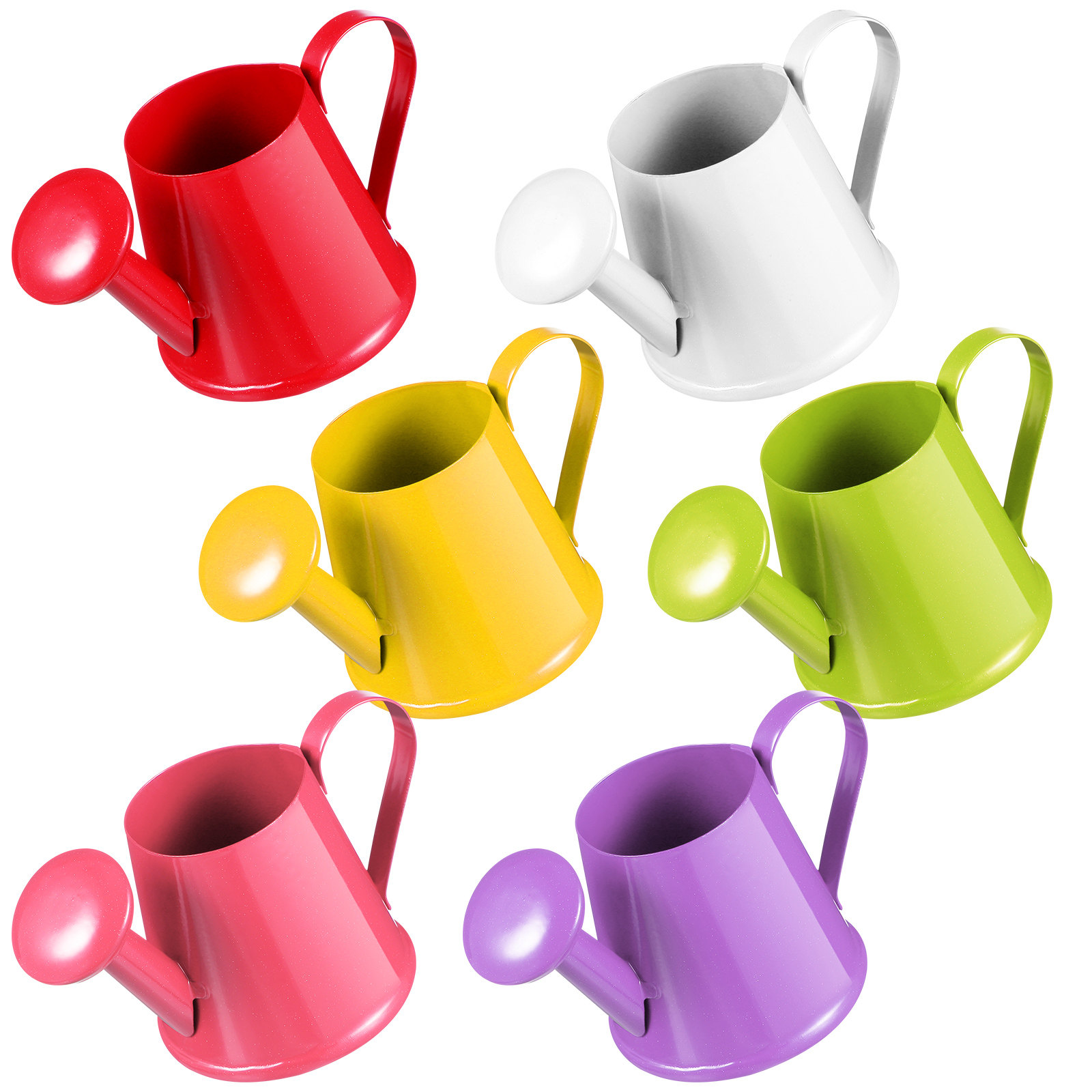 6Pcs Mini Watering Can Sturdy  - Gardening Tools Photo recension och pris