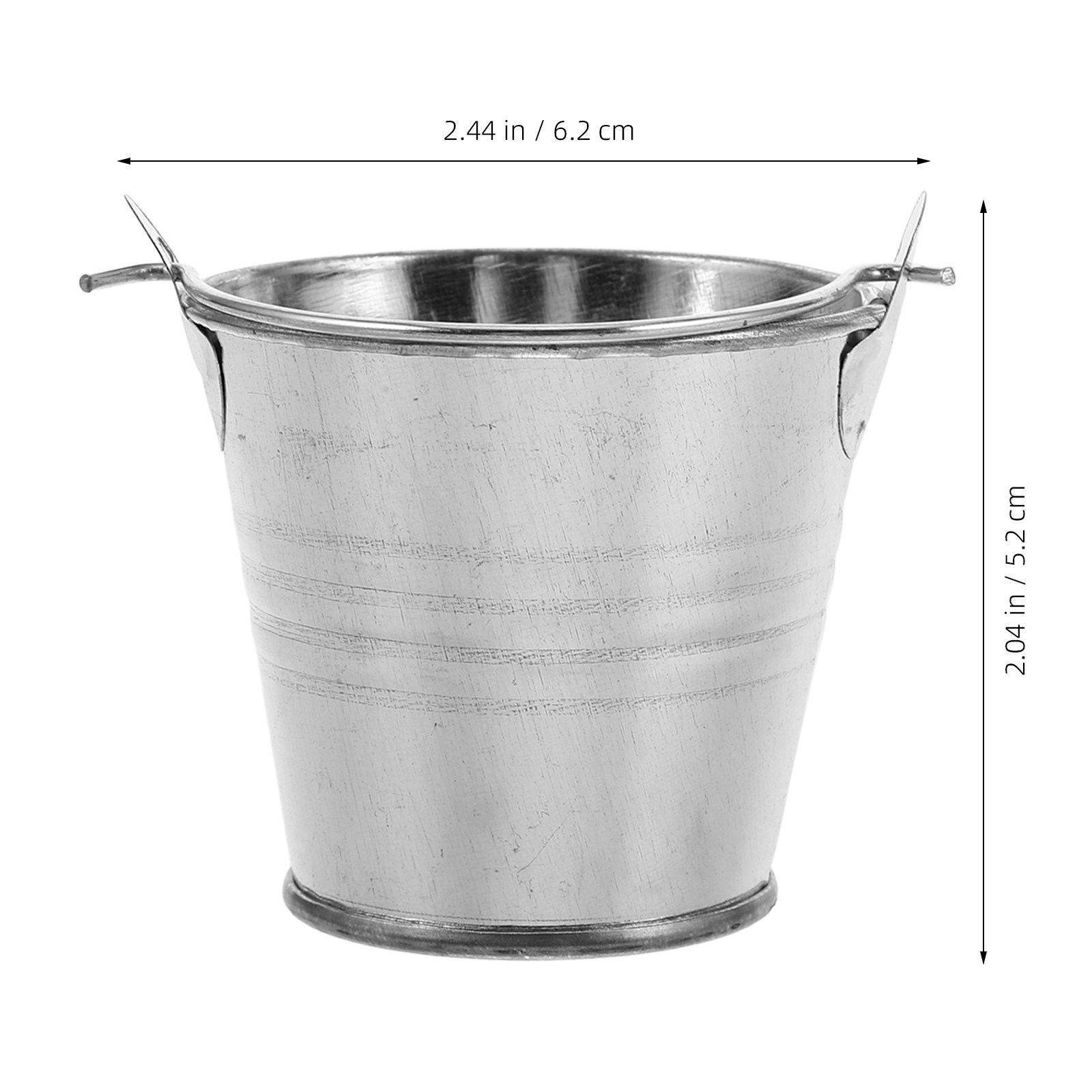 4Pcs Metal Iron Bucket Mini Fl - Gardening Tools Photo recension och pris