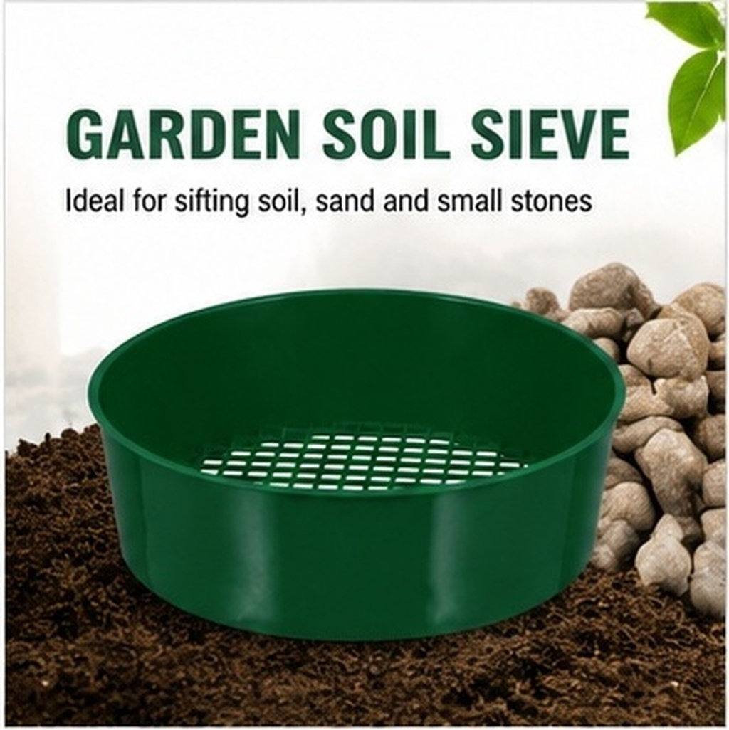 5Pcs Plastic Garden Sifting Pa - Garden Sieve Soil recension och pris