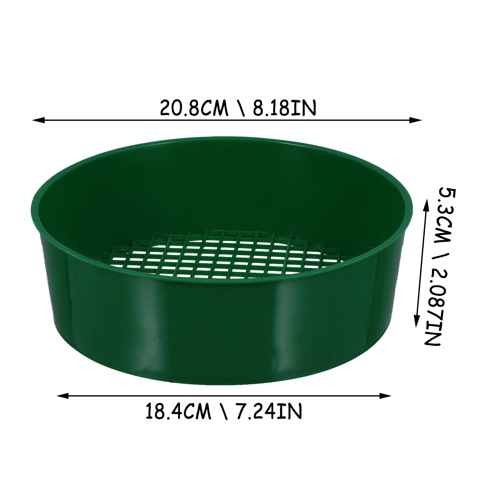 5Pcs Plastic Garden Sifting Pa - Garden Sieve Soil recension och pris