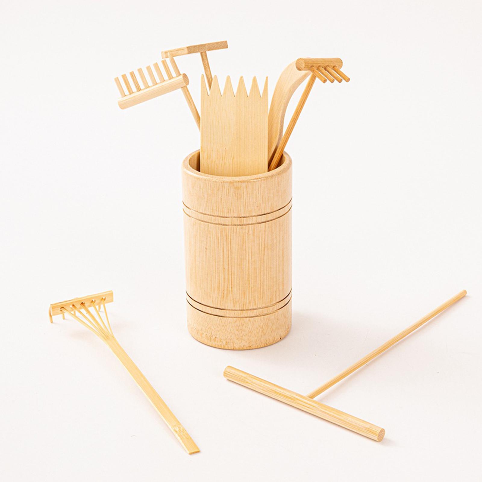 8 Pieces Mini Zen Sand Rake Cr - Zen Gardening Tools recension och pris