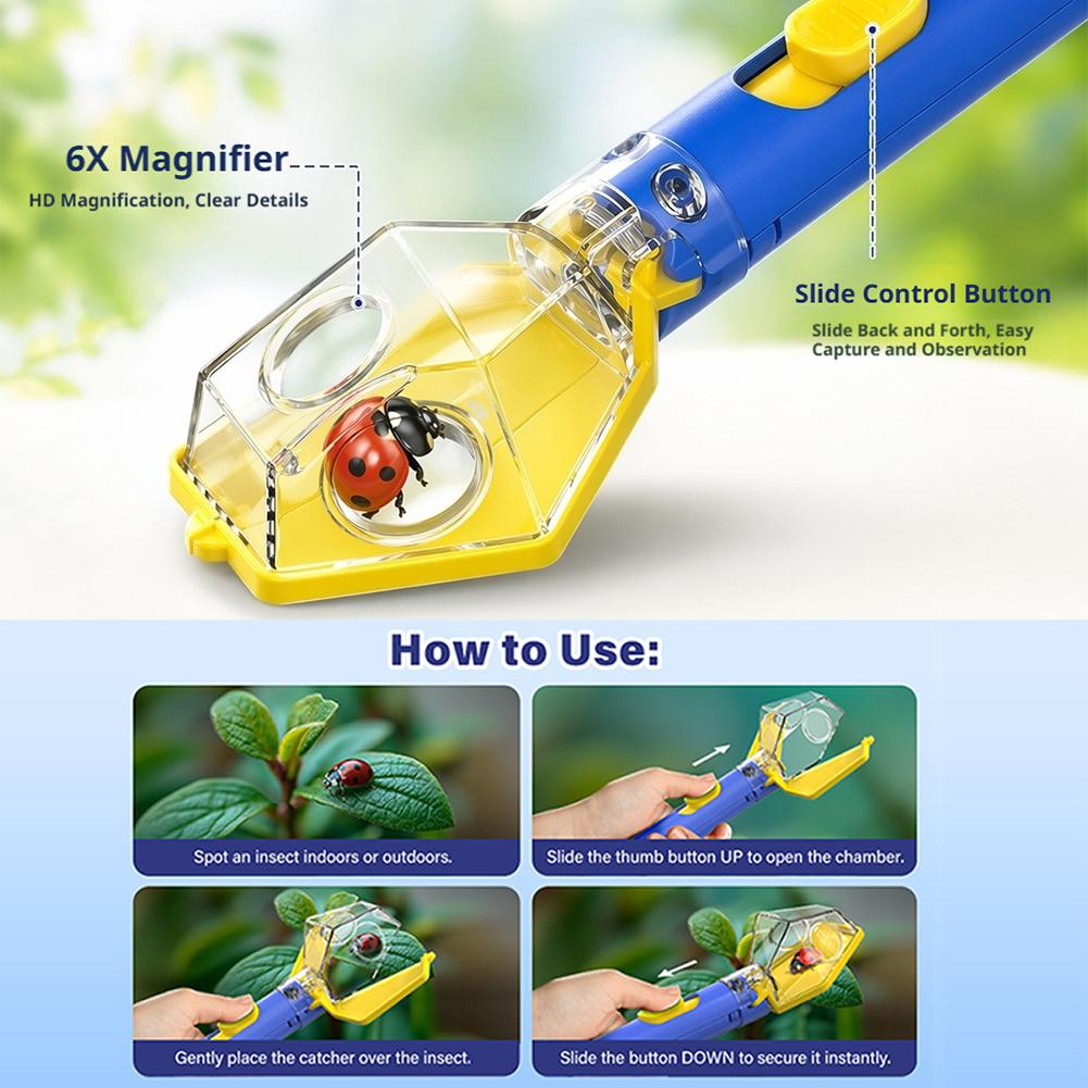 Handheld Insect Catcher Viewer - Gardening Tools Kit For Kids recension och pris