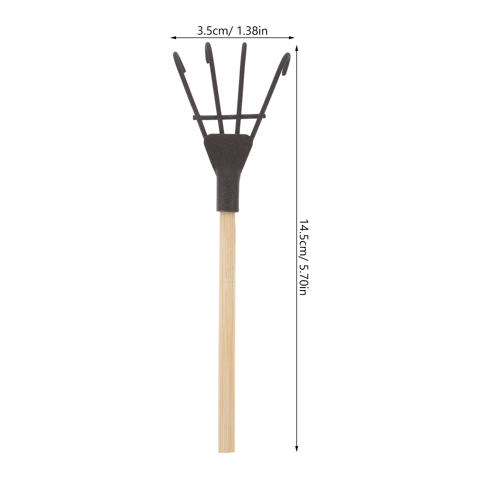 Mini Iron Rake Tool DIY Prop C - Zen Gardening Tools recension och pris