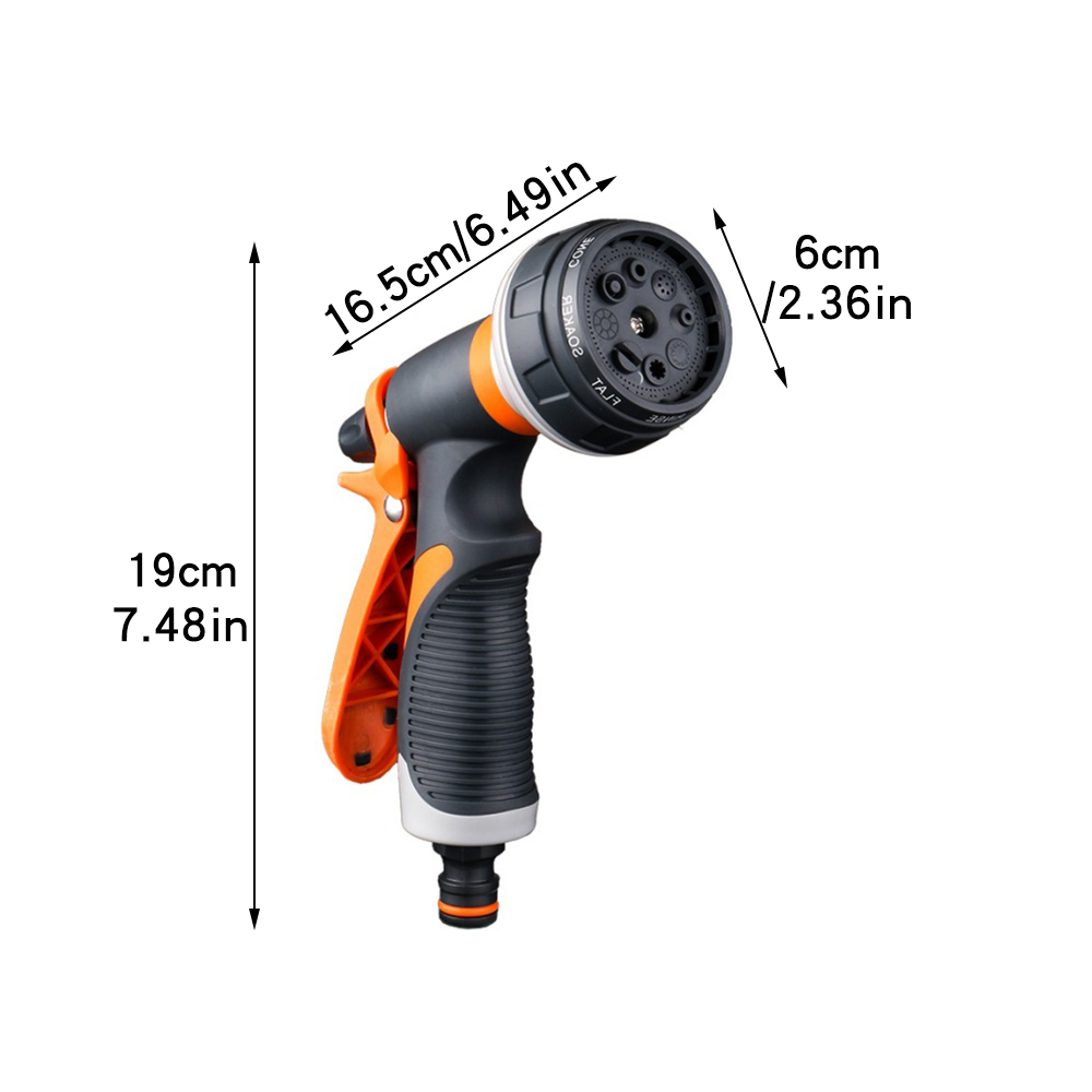 8 Pattern Garden Water Gun Hos - Gardening Tools Youtube recension och pris