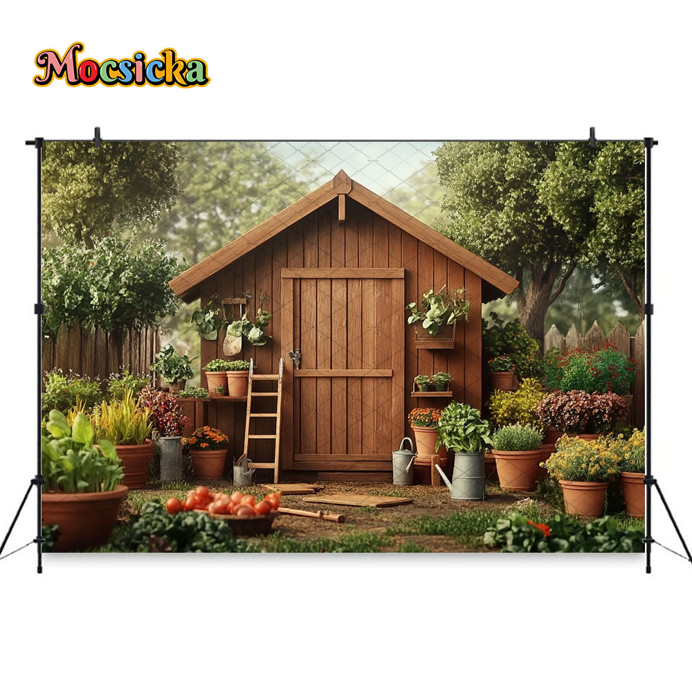 Mocsicka Easter Backdrop Photo - Gardening Tools Photo recension och pris