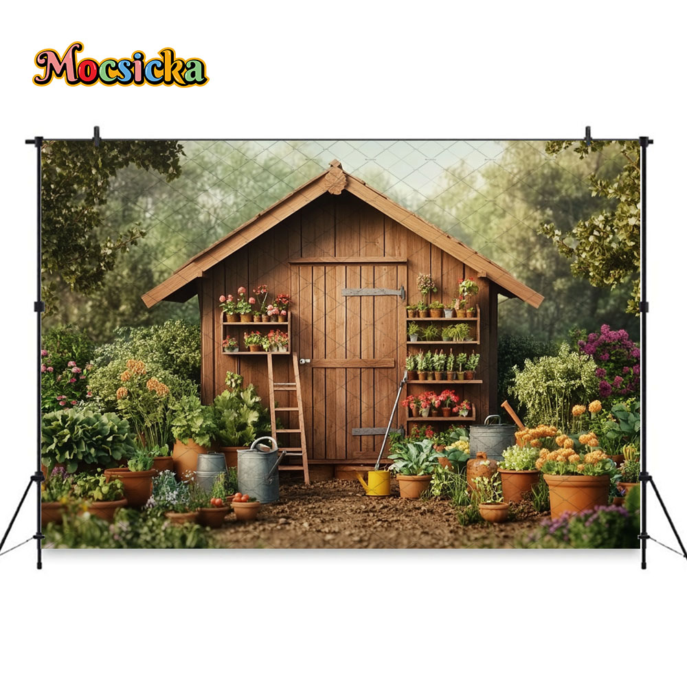 Mocsicka Easter Backdrop Photo - Gardening Tools Photo recension och pris