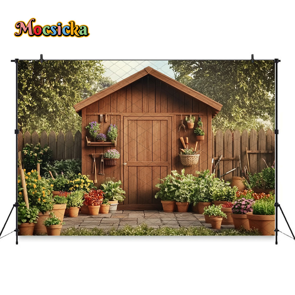 Mocsicka Easter Backdrop Photo - Gardening Tools Photo recension och pris