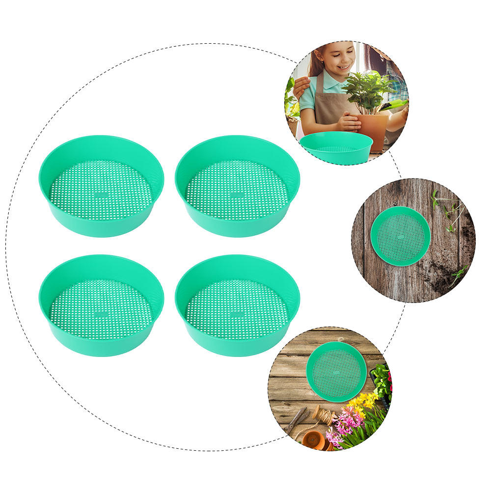 4Pcs Garden Sieve Heavy Duty P - Garden Sieve Soil recension och pris