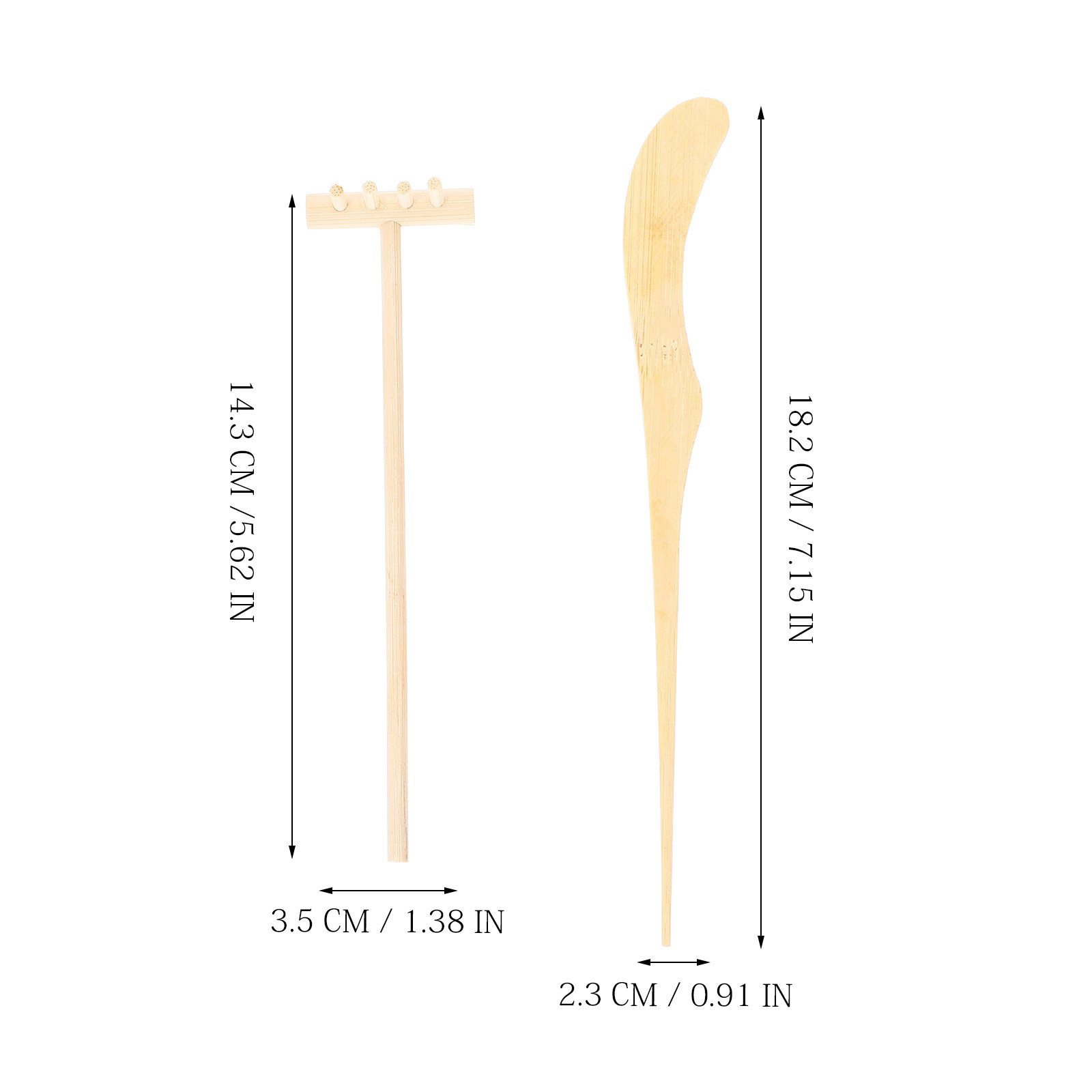 Mini Zen Garden Rake Set Woode - Zen Gardening Tools recension och pris