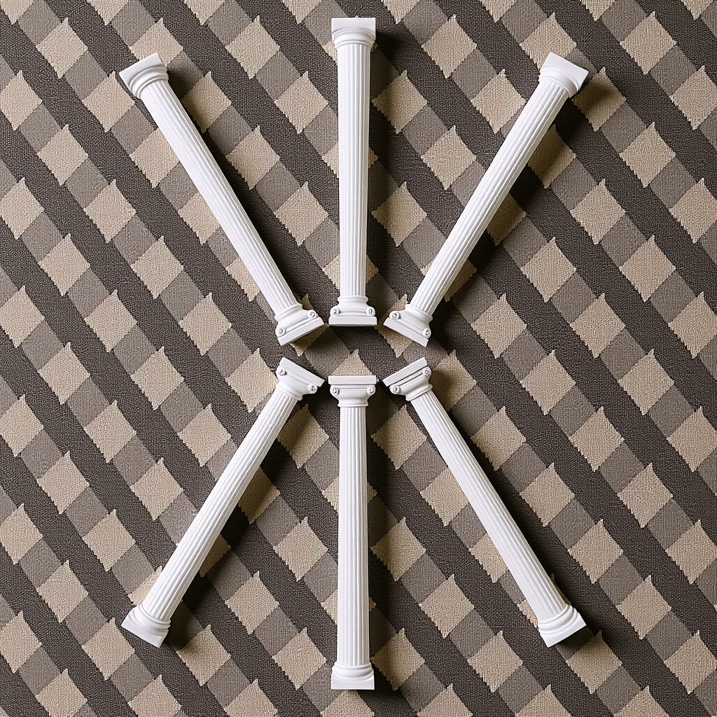 6Pcs Mini Roman Pillar Decorat - Gardening Tools Photo recension och pris