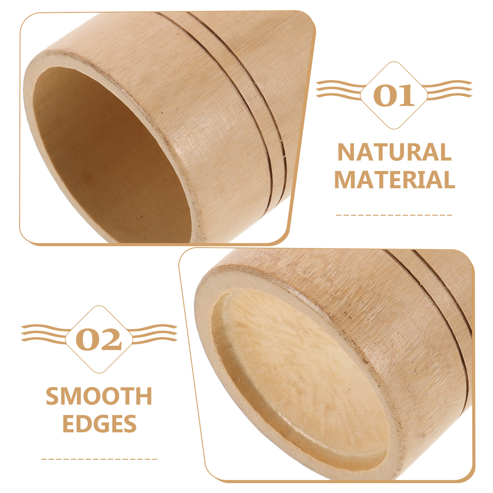 Mini Wooden Storage Tube for Z - Zen Gardening Tools recension och pris