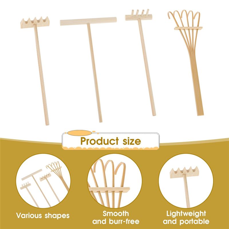 AEE4-Zen Garden Rake Tool Set  - Zen Gardening Tools recension och pris