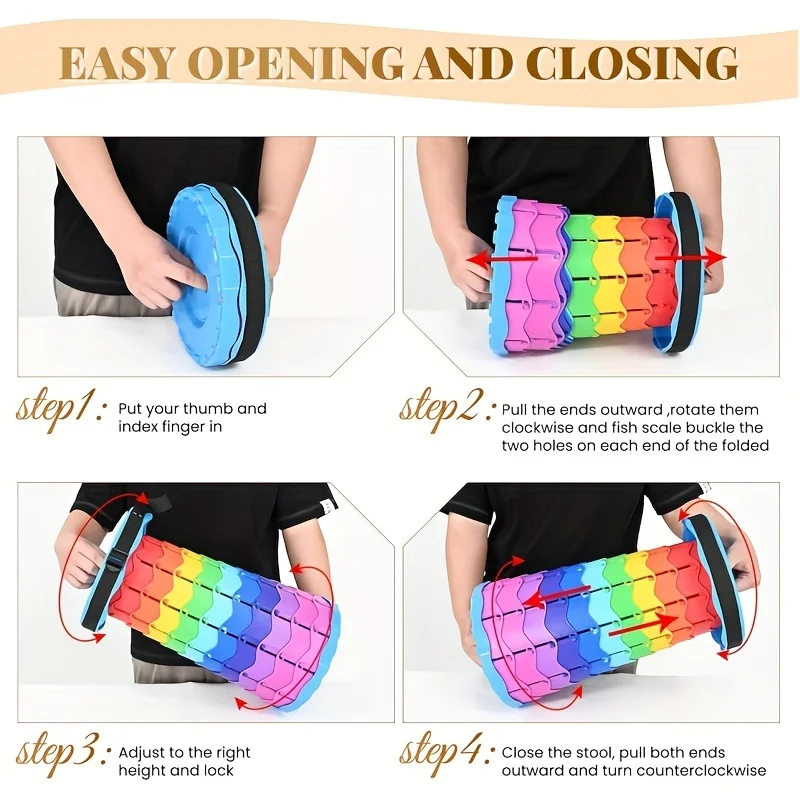 Rainbow Telescopic Camping Sto - Gardening Tool recension och pris