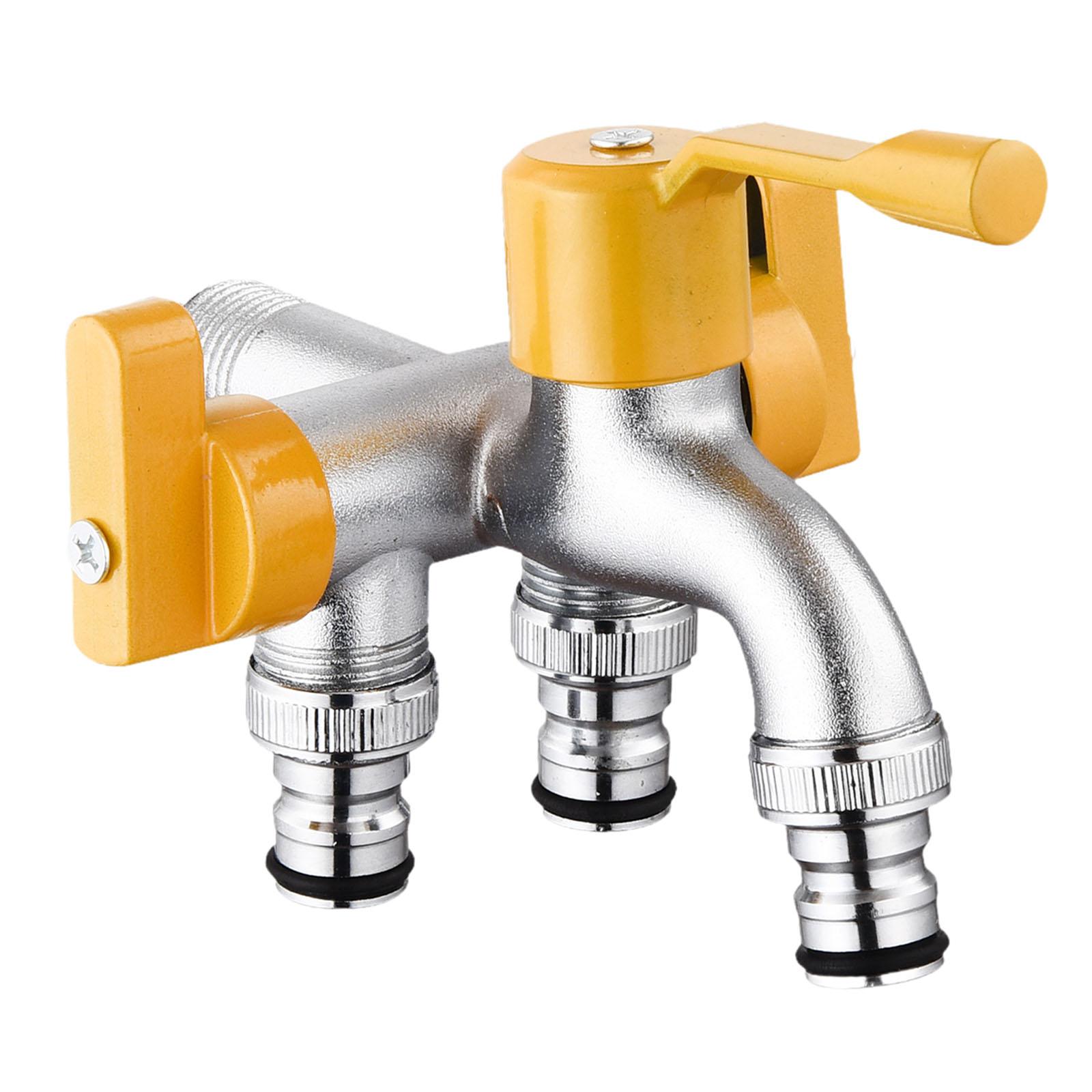 Outdoor Faucet Brass Three Way - Gardening Tools And Equipment recension och pris