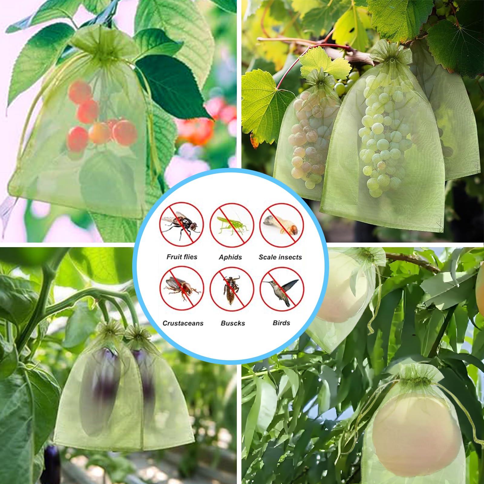 Effective Anti-Bird Netting Fr - Outdoor Planting Bag recension och pris