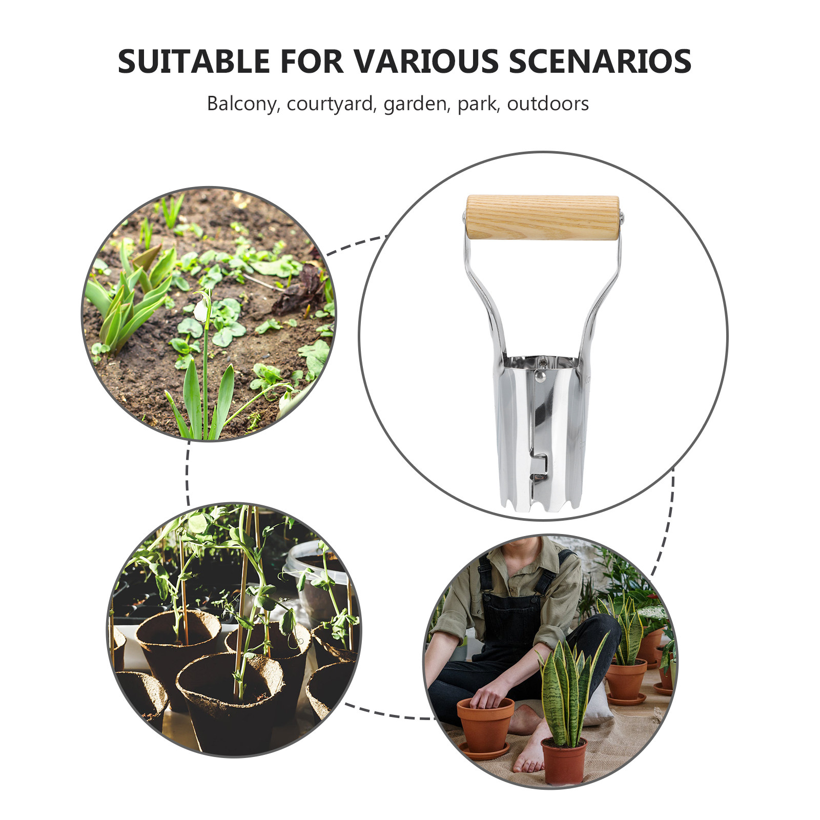 1Pcs Garden Transplanting Tube - Gardening Tools Youtube recension och pris