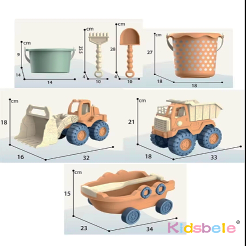 Beach Play Toys Children Porta - Gardening Tools Kit For Kids recension och pris