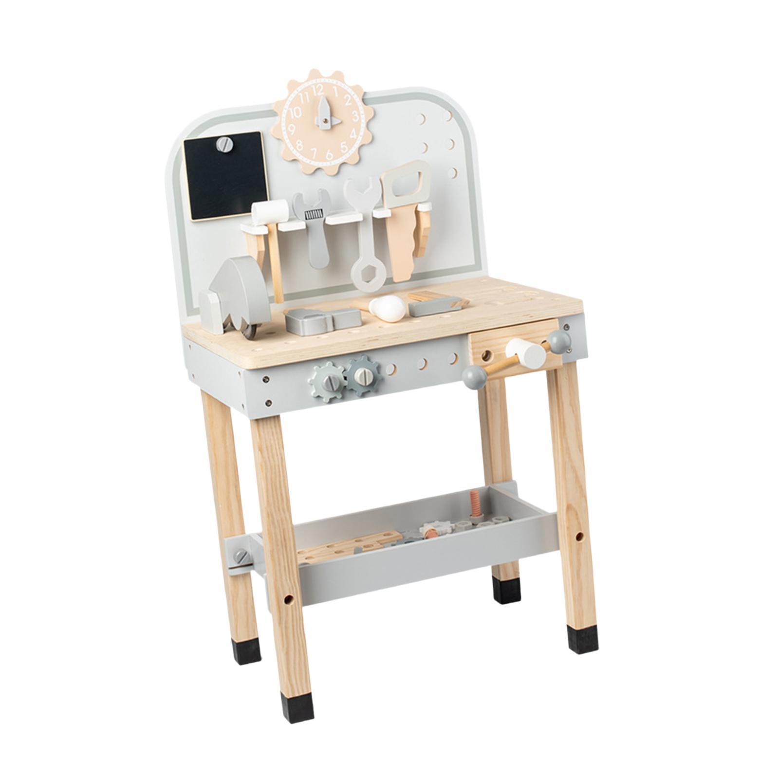 Wood Workbench Tool Playset Sc - Gardening Tools For 3 Year Old recension och pris