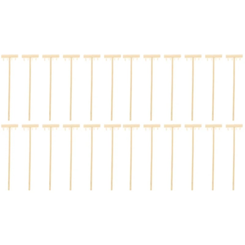 6pcs Mini Bamboo Rake Set for  - Zen Gardening Tools recension och pris