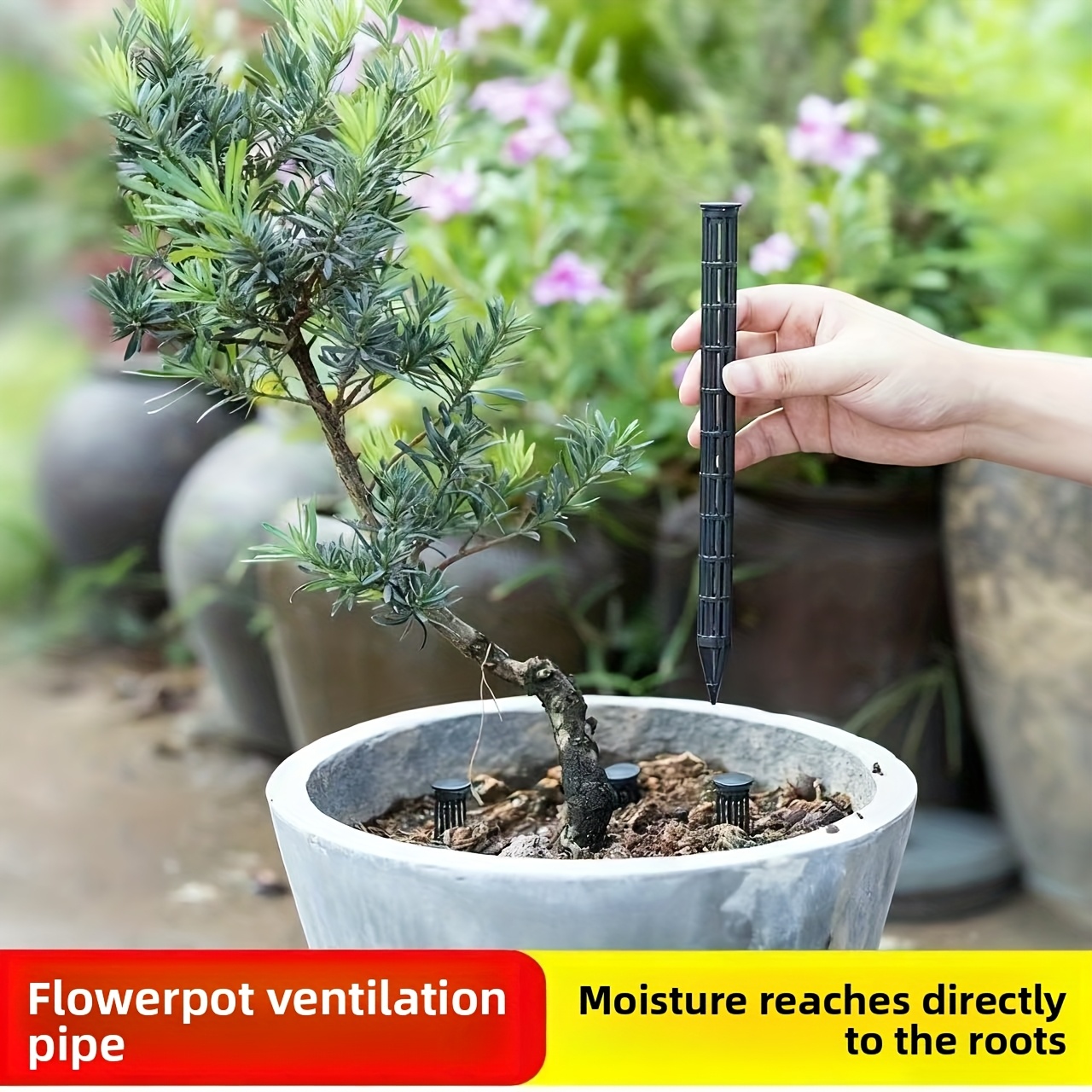 10Pcs Plant Aeration Tubes for - Gardening Tools Youtube recension och pris