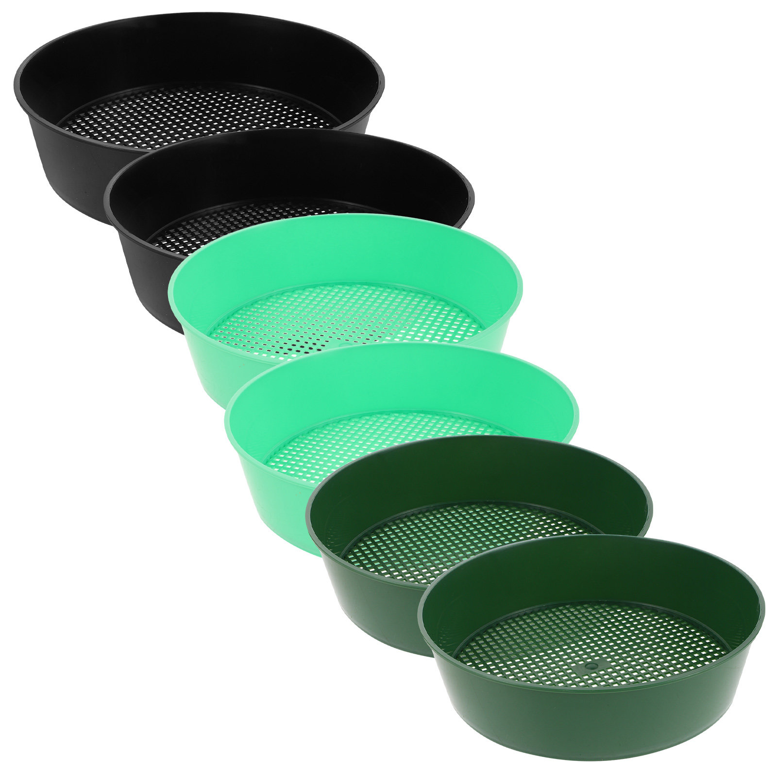 6Pcs Garden Soil Sieve Plastic - Garden Sieve Soil recension och pris