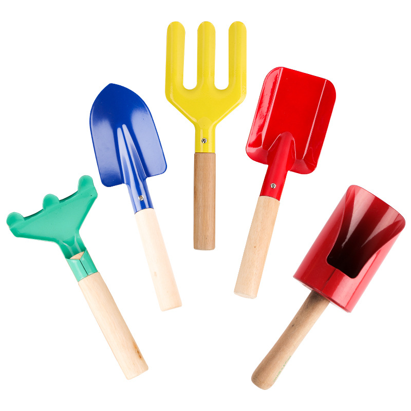 Colorful 6pcs Multifunctional  - Gardening Tools Kit For Kids recension och pris