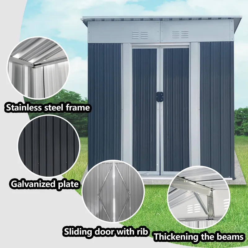 Modular Metal Pet House Outdoo - Gardening Tool recension och pris