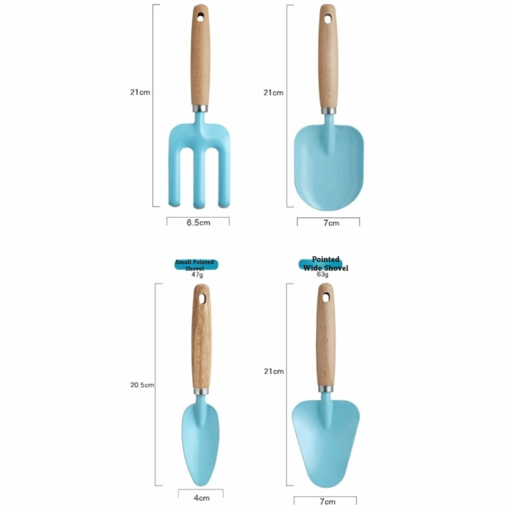 Colorful Kids Garden Tool Set  - Gardening Tools Kit For Kids recension och pris