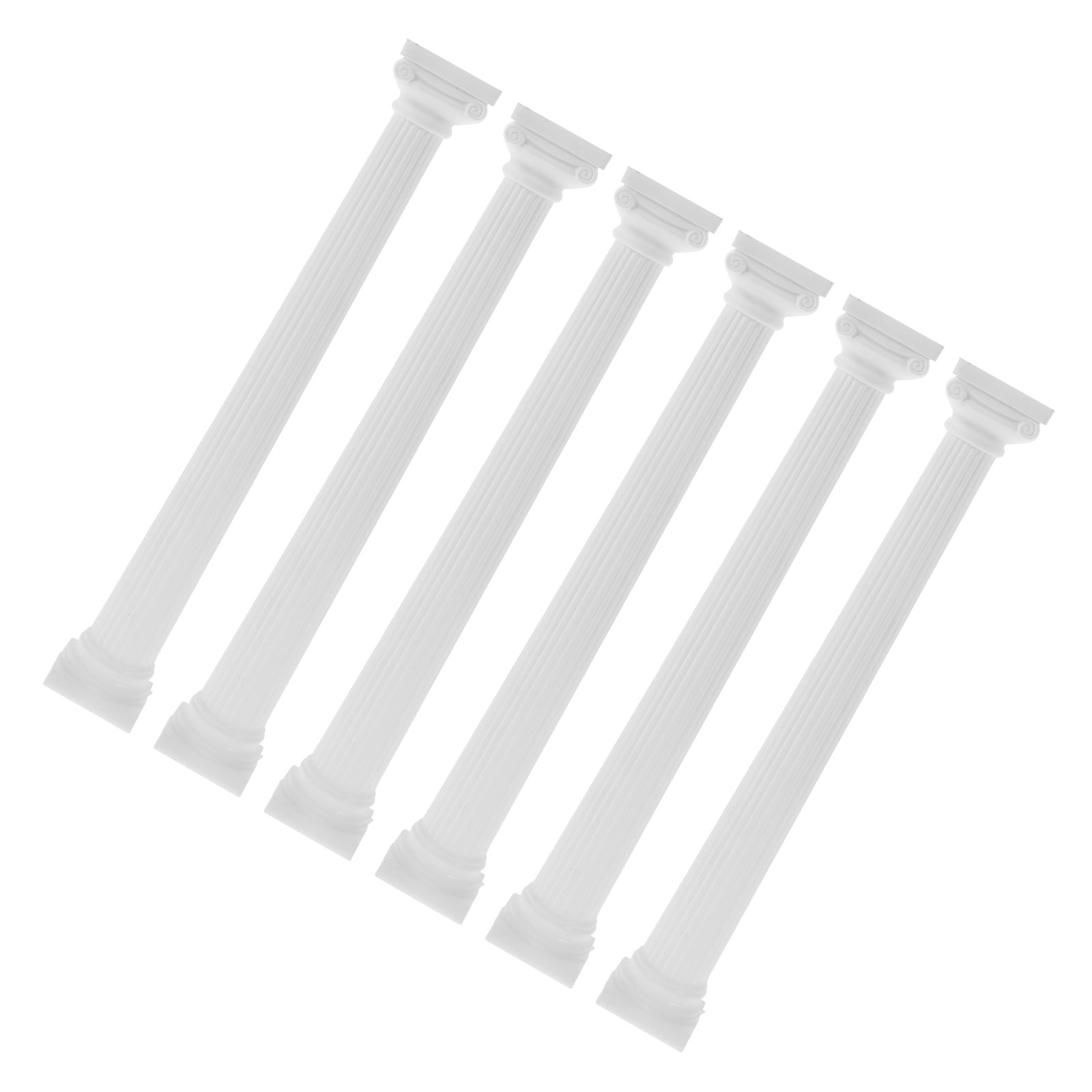 6Pcs Roman Pillar Statue Plast - Gardening Tools Photo recension och pris