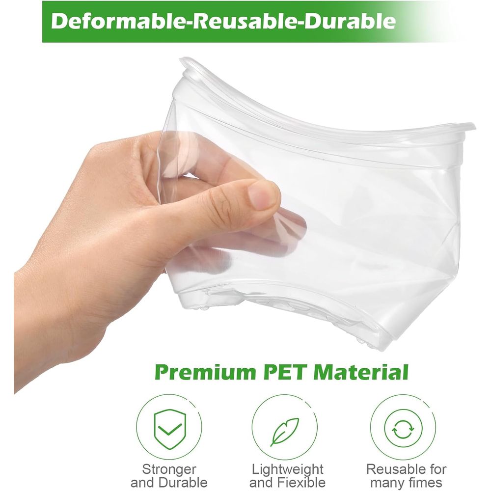 60-Pack Clear Plastic Nursery  - Gardening Tools Labeled recension och pris