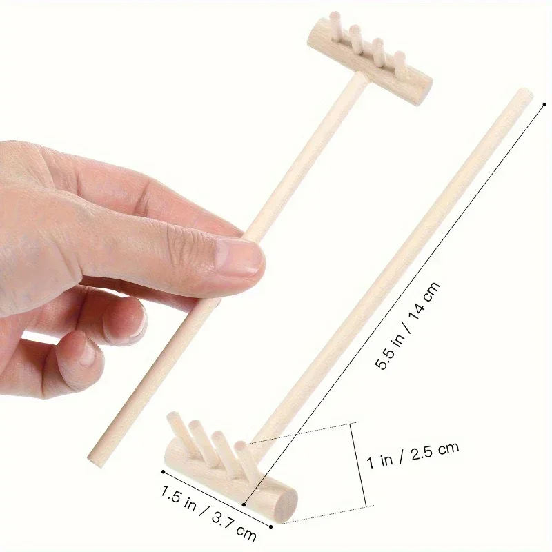 High-Quality 6/12Pcs Mini Bamb - Zen Gardening Tools recension och pris