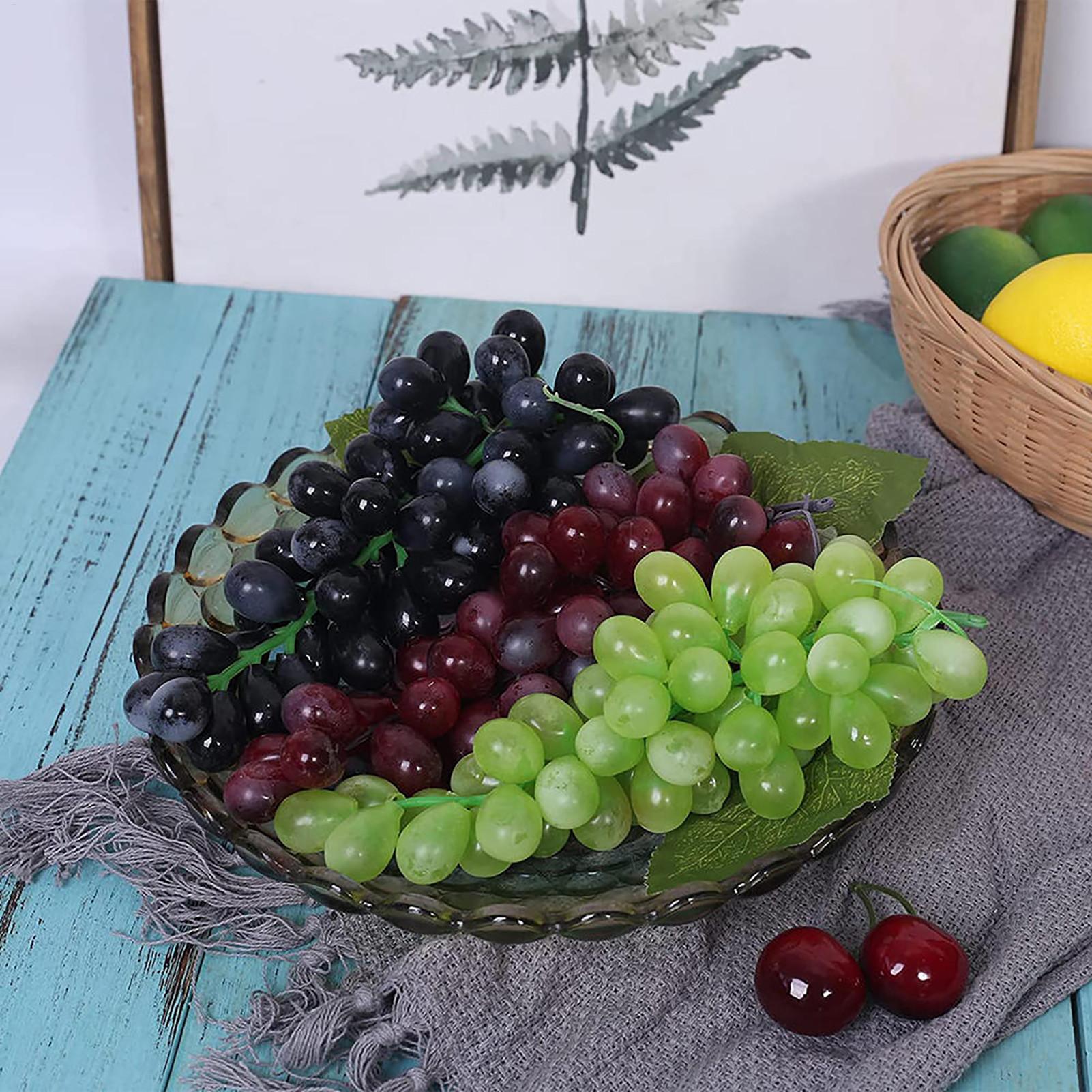 Fake Grapes Bunches Ornament 1 - Gardening Tools Photo recension och pris