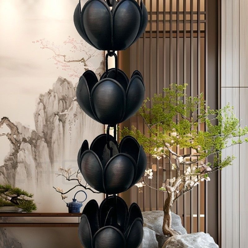Rain Chain Temple Zen Drainage - Zen Gardening Tools recension och pris