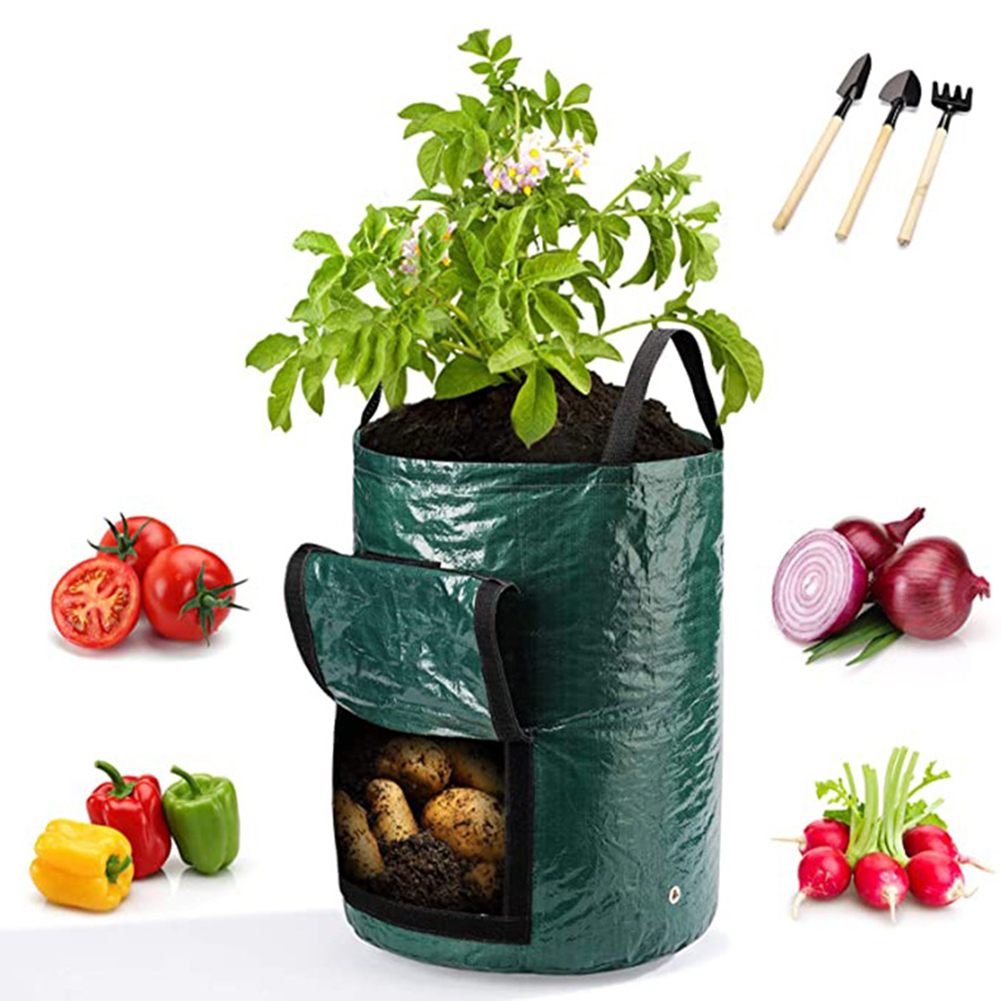 1pc 10-Gallon Grow Bags For Ve - Outdoor Planting Bag recension och pris